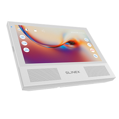 картинка Slinex Sonik-7 Cloud цвет белый. 7" AHD Видеодомофон с переадресацией входящего вызова от компании Intant